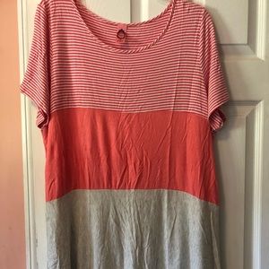 Short sleeve tunic